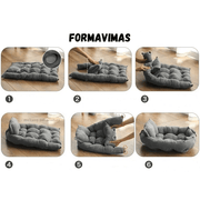 Formuojamas kilimėlis-lova šuniui
