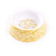 Japoniškas melamino dubenėlis 300ml, geltonas raštas