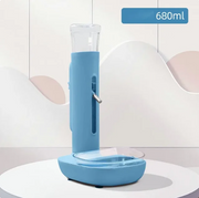 Girdykla su dubenėliu, mėlyna