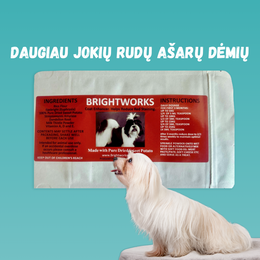 Brightworks milteliai nuo kailio rudavimo 50g